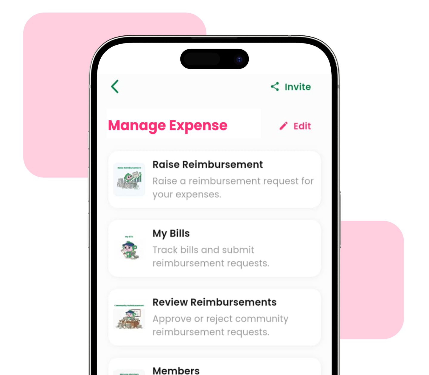 WalletFlow interface
